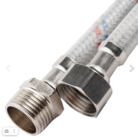 Гибкая подводка  для воды ELKA серия ПРОМО, ВР/НР 1/2"-1/2"