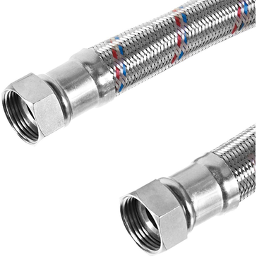 Гибкая подводка  для воды ELKA серия GIGANT, ВР/ВР 1/2"-1/2"