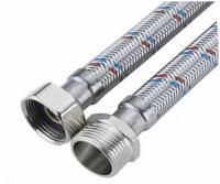 Гибкая подводка  для воды SLAVA серия ПРОФИ, ВР/НР 1/2"-1/2"