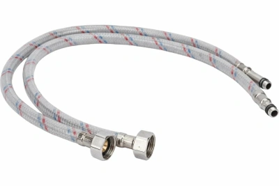 Гибкая подводка  для смесителя ELKA серия NEO, ВР/НР 1/2"-М10-18/35мм (пара)