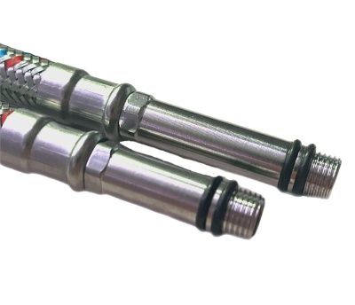 Гибкая подводка для смесителя ELKA, серия ПРОФИ, ВР/НР, 1/2"-М10-35*46, 60см. (пара)