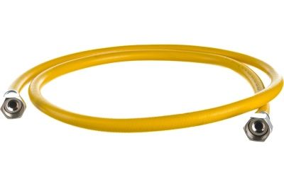 Подводка гибкая для газа ELKA, ПВХ с полиэфирной нитью 10*15 мм, 1/2"-1/2", ВР/ВР, производство