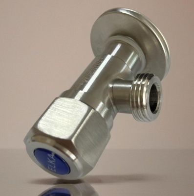 Кран для подключения сантехнических приборов ELKA, серия ПРОФИ, 1/2" - 1/2", ВР/ВР с отражателем