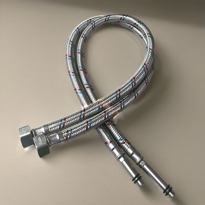 Гибкая подводка для смесителя ELKA, серия ПРОФИ, ВР/НР, 1/2"-М10-35*46, 60см. (пара)