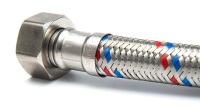 Гибкая подводка  для воды ELKA серия GIGANT, ВР/ВР 1/2"-1/2"