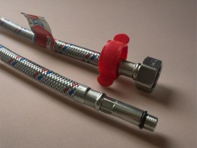 Гибкая подводка  для смесителя ELKA серия ПРОФИ, ВР/НР 1/2"-М10-18/35мм (пара)