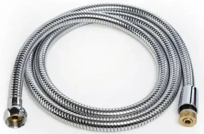 Шланг для душа растяжной 150-170 см с системой anti-Twist 360°, ¢14мм двойной замок, гайки латунь