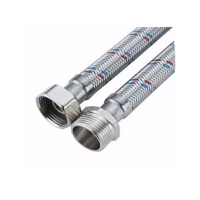 Гибкая подводка  для воды SLAVA серия ПРОФИ, ВР/НР 1/2"-1/2"