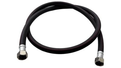 Подводка для газа ELKA серия Rubber, резина ГОСТ, тип 1-9,0, 1/2", ВР-ВР