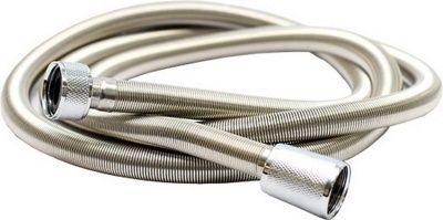 Шланг для душа Elka, растяжной-пружинный, нержавеющая сталь, 1,5 - 1,8 м
