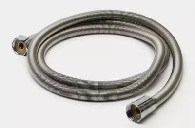 Шланг для душа Elka, растяжной-пружинный, нержавеющая сталь, 1,5 - 1,8 м