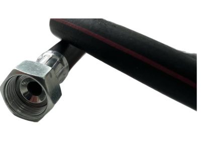 Подводка для газа ELKA серия Rubber, резина ГОСТ, тип 1-9,0, 1/2", ВР-НР  см.