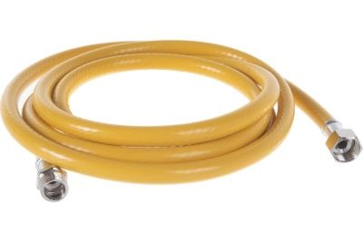 Подводка гибкая для газа ELKA, ПВХ с полиэфирной нитью 8,5*13 мм, 1/2"-1/2", ВР/НР, производство