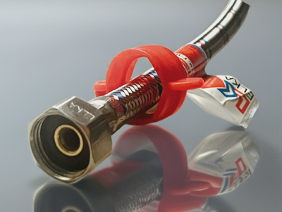 Гибкая подводка  для смесителя ELKA серия ПРОФИ, ВР/НР 1/2"-М10-18/35мм (пара)